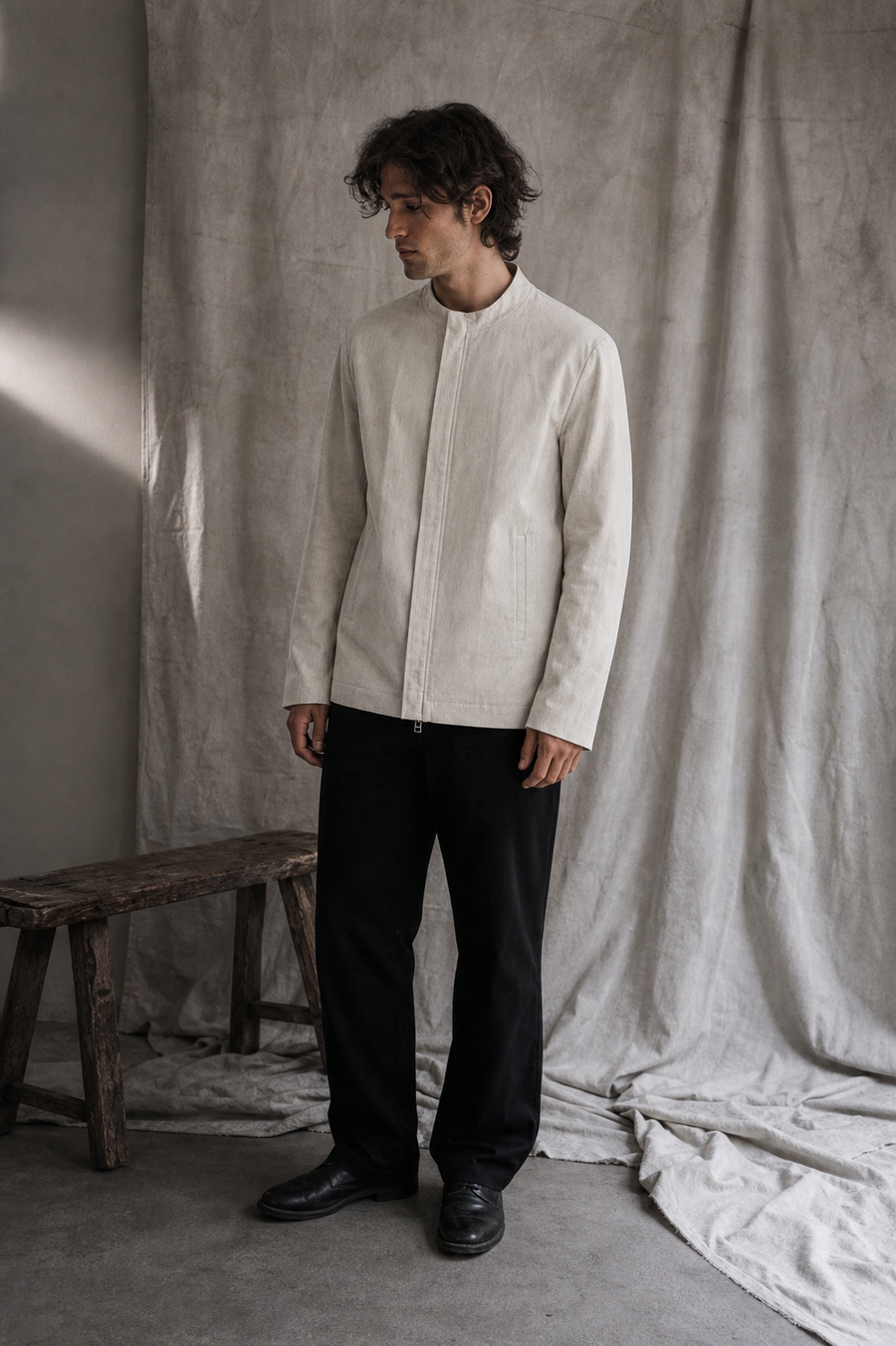 AITO Nylon Jacket — Beige